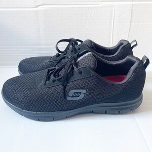 Skechers Mens Flex Advantage Bendon Work Non-slip Air Cooled Memory Foam Sz 10